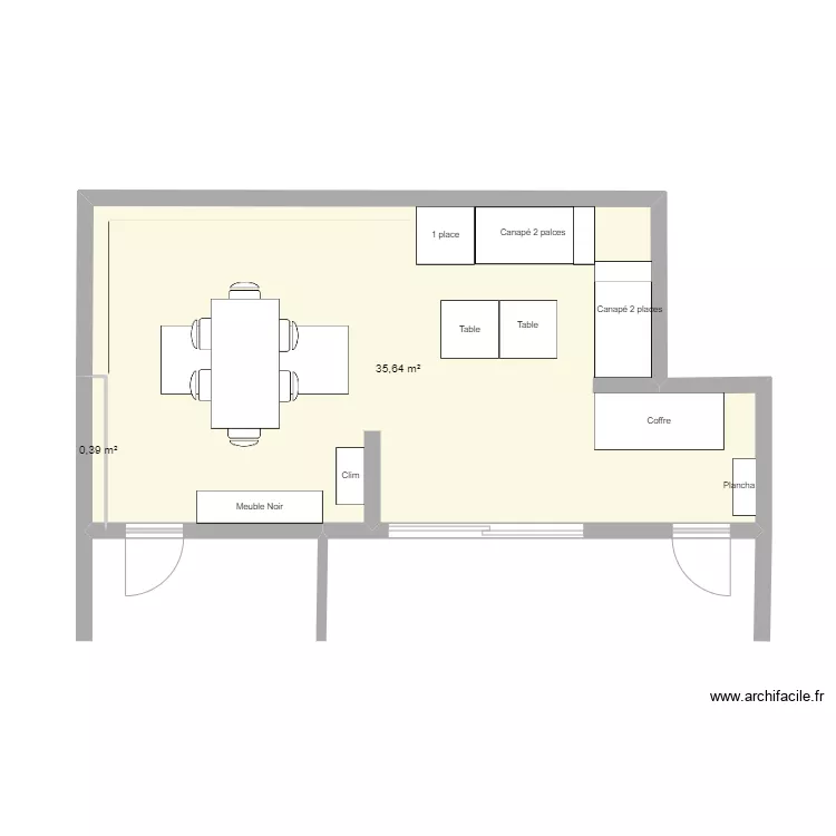 am&eacute;nagement terrasse 2024. Plan de 