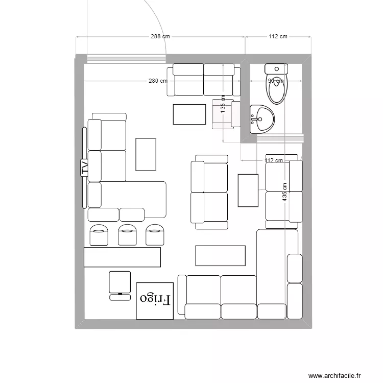 CHEZ EDO. Plan de CHEZ EDO. Plan de