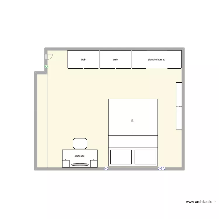 chambre. lulu. Plan de 1 et 13 m² chambre. lulu. Plan de 1 et 13 m²