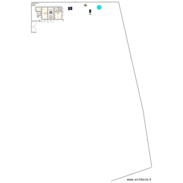 Adi Champs Plan 1A 4. Plan de 7 pièces et 70 m2
