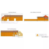 MAISON STREE - VUE EN ELEVATION