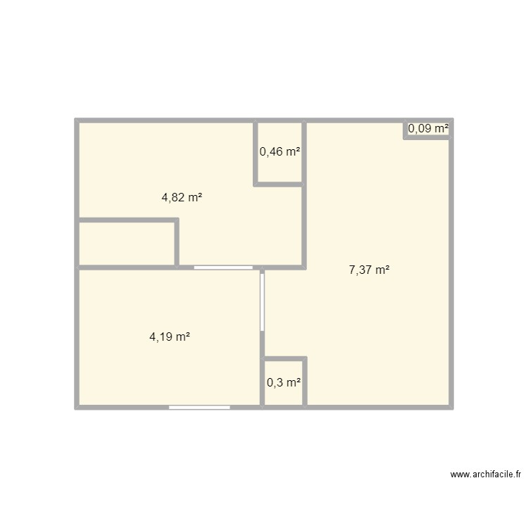 51 Cardinet avant. Plan de 0 pièce et 0 m2