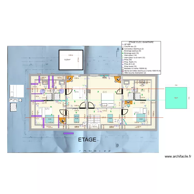 6AA_ETAGE_2_1. Plan de 
