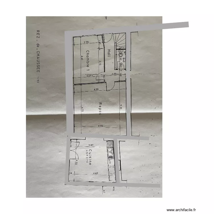 maison. Plan de maison. Plan de