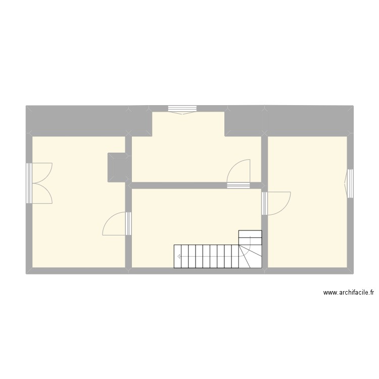 PICARD - CANTELEU. Plan de 18 pièces et 166 m2