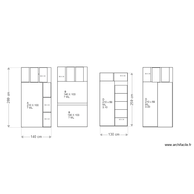 Bois estanco. Plan de 