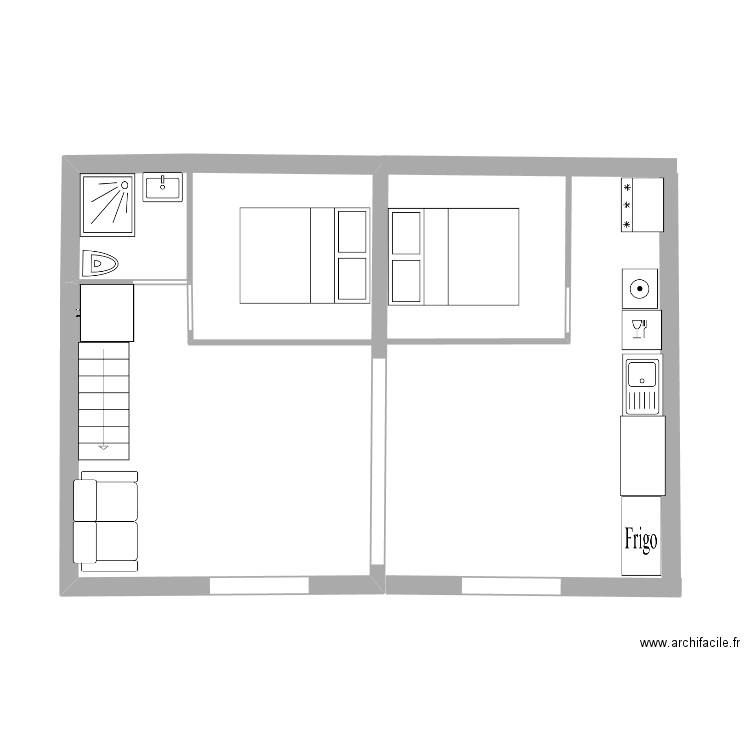 barcares 71. Plan de 0 pièce et 0 m2