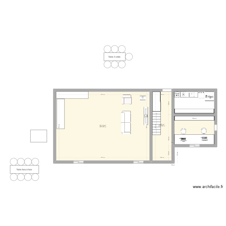 Plan 1. Plan de 0 pièce et 0 m2