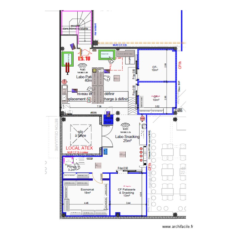 la motte patiss. Plan de 0 pièce et 0 m2