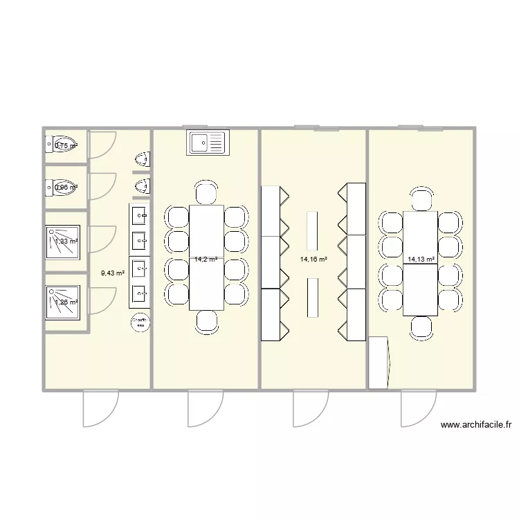 PBC INDUS / VENISSIEUX. Plan de 8 et 56 m² PBC INDUS / VENISSIEUX. Plan de 8 et 56 m²
