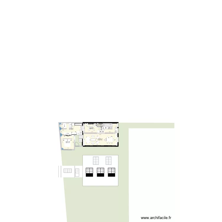 Léon renault sans mobilier. Plan de Léon renault sans mobilier. Plan de
