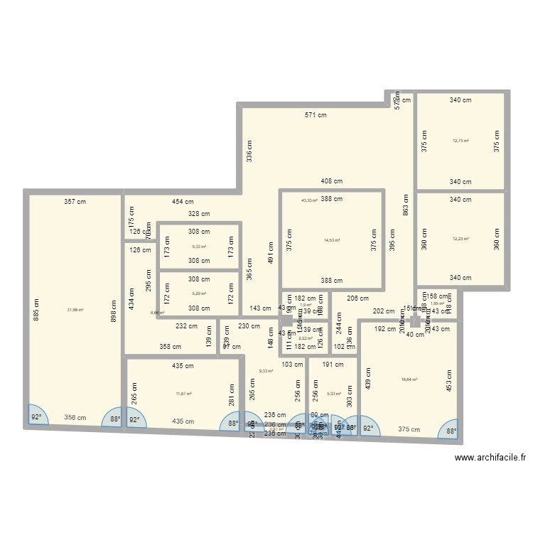 Local Here Metua. Plan de 0 pièce et 0 m2