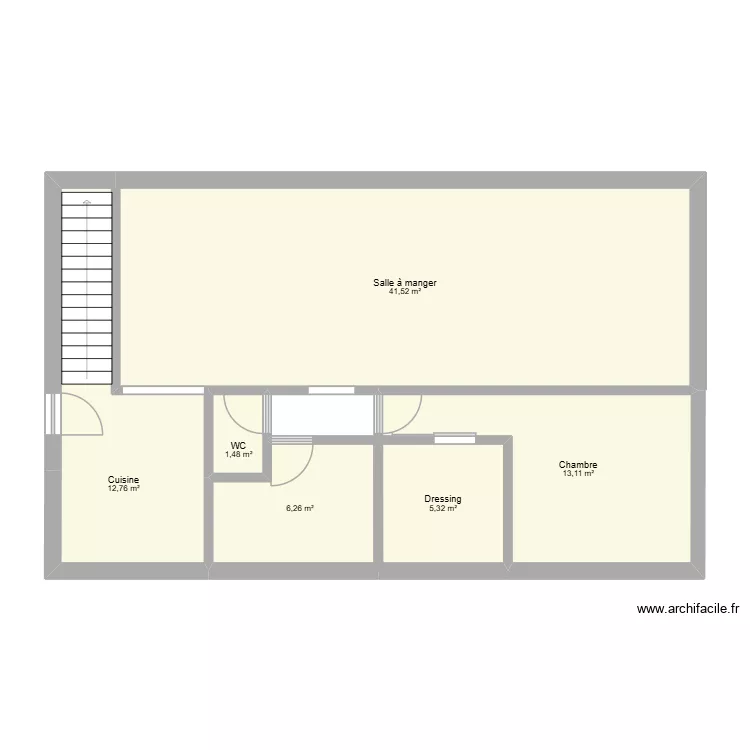 maison. Plan de 6 et 80 m² maison. Plan de 6 et 80 m²
