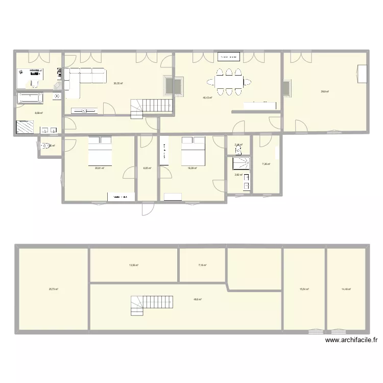 plan actuel. Plan de 