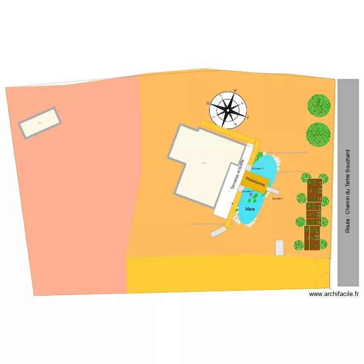 DPA9 Mare et Plateforme. Plan de 2 Pièces et 152 m² DPA9 Mare et Plateforme. Plan de 2 Pièces et 152 m²