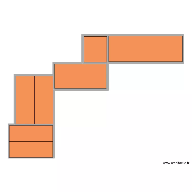DUBOIS - Sotteville. Plan de 25  et 224 m²