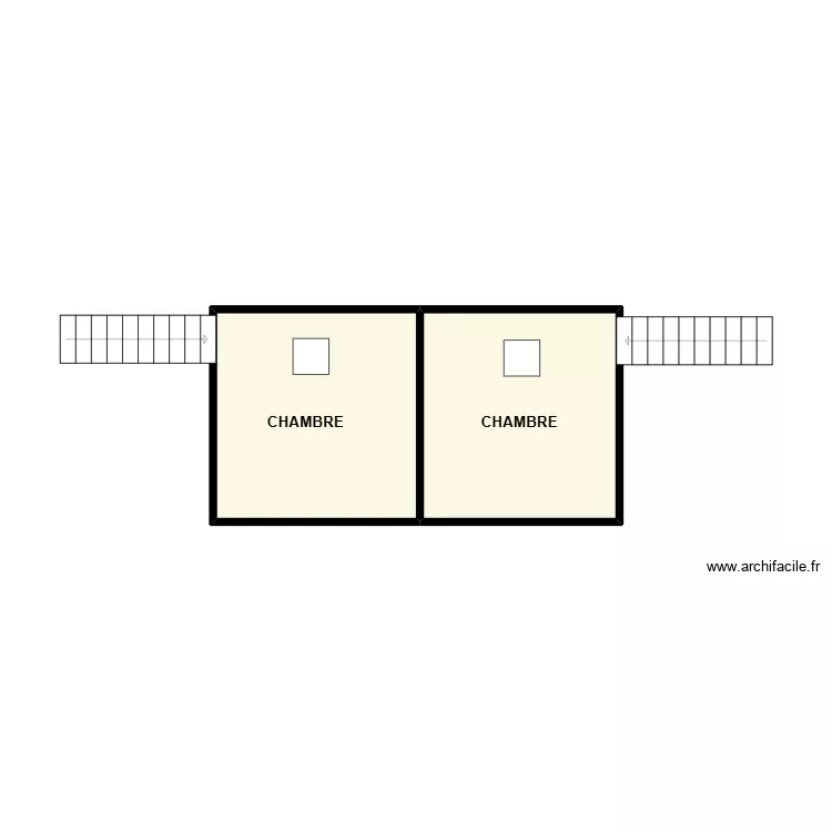 DESBEAUX  &er STUDIOS PISCINE. Plan de 2 Pièces et 23 m²