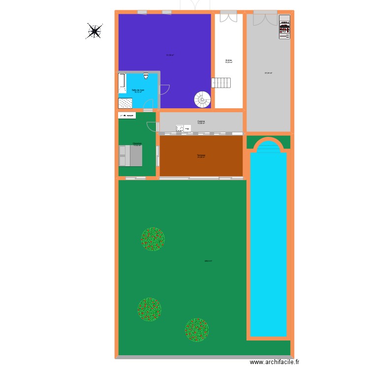 Jrvej2. Plan de 15 pièces et 562 m2