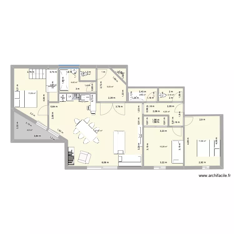 Brian&ccedil;on. Plan de 