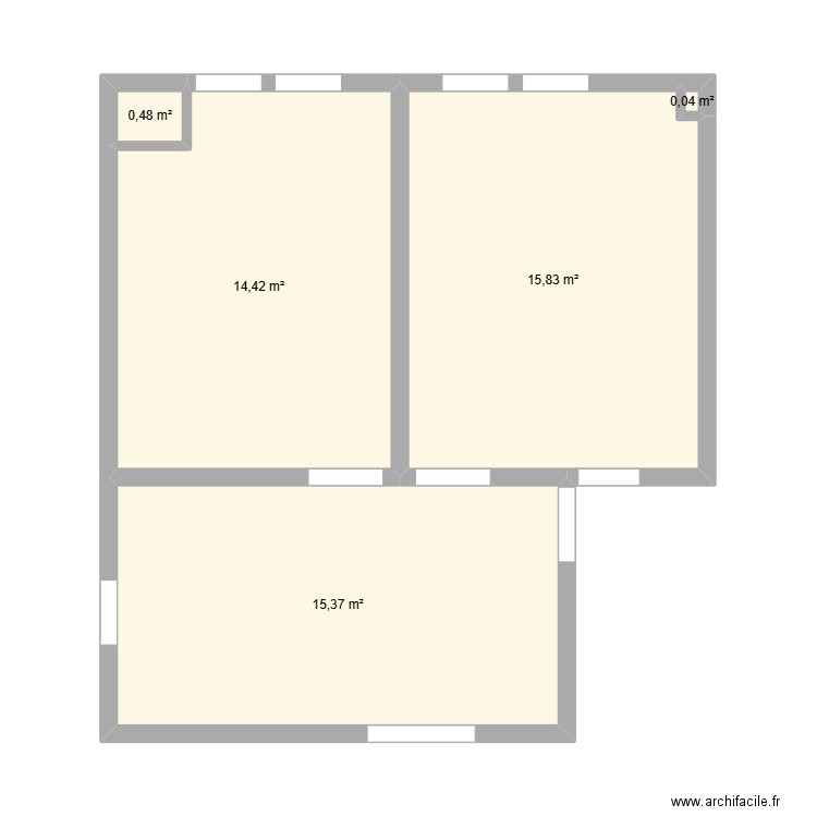 Premier plan. Plan de 0 pièce et 0 m2