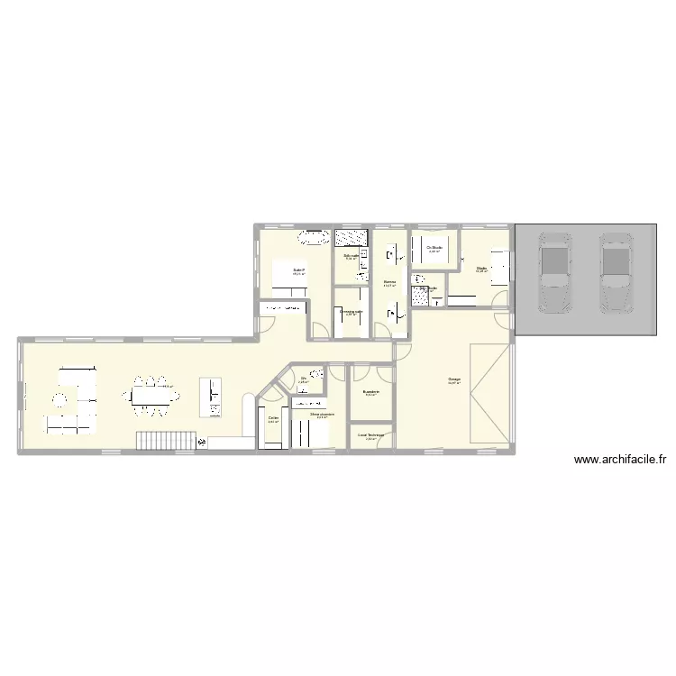 1&egrave;re esquisse 2. Plan de 