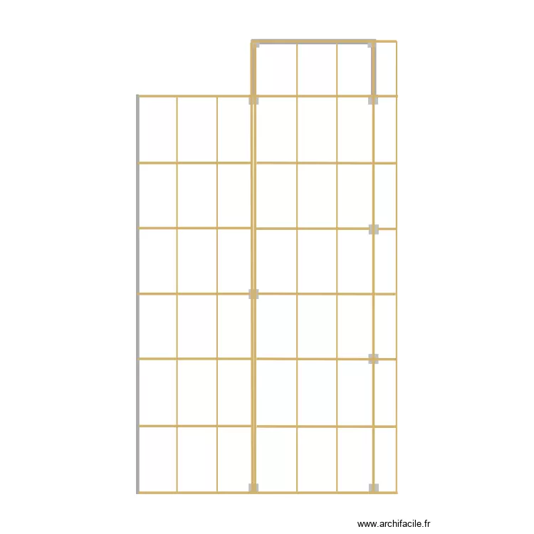 Structure toiture Tha&iuml;lande 2. Plan de 
