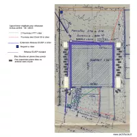Plan réseaux exterieurs + Marches