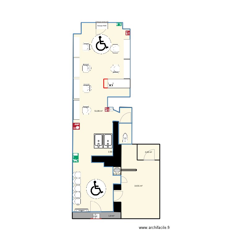 SALON. Plan de 0 pièce et 0 m2