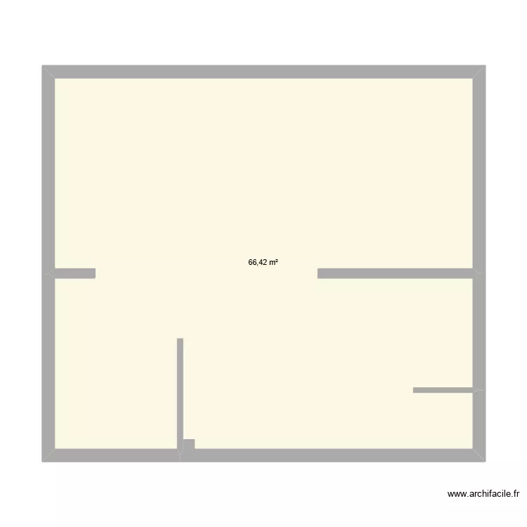 plan doss sol. Plan de 1 et 66 m² plan doss sol. Plan de 1 et 66 m²