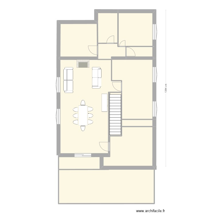 DenisSube3 - CU R+1 V2. Plan de 0 pièce et 0 m2