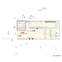 PLAN boutique avec entr&eacute; voyage et agence immo et espace voyage maj