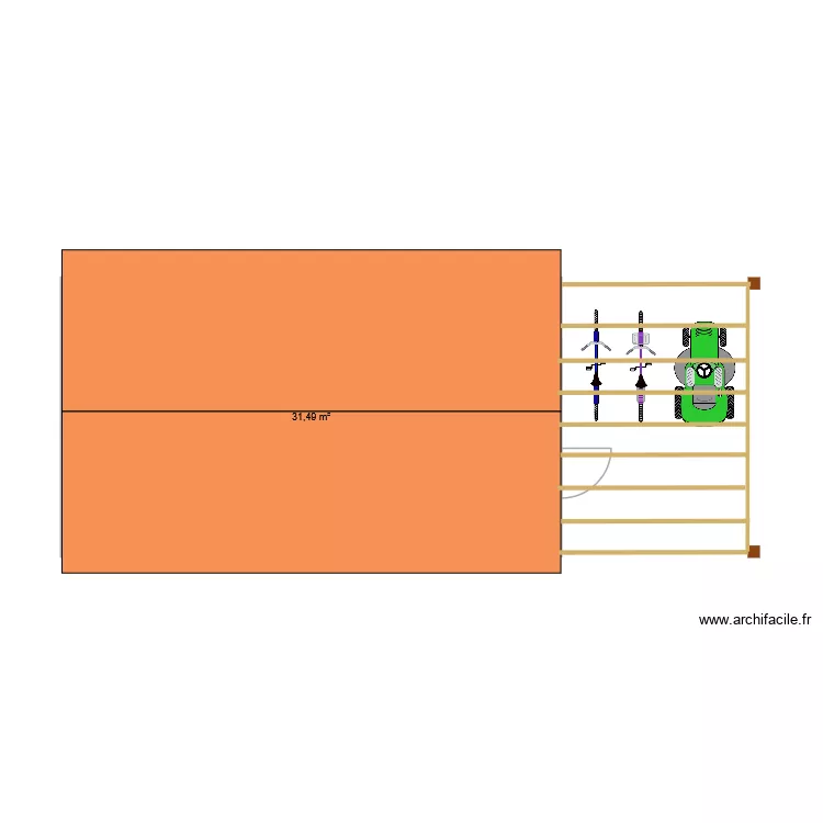 Plan garage toiture. Plan de Plan garage toiture. Plan de