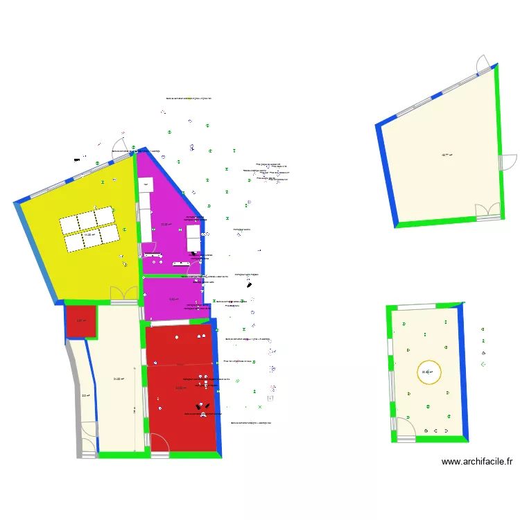 plan grande eclairage magasin. Plan de 