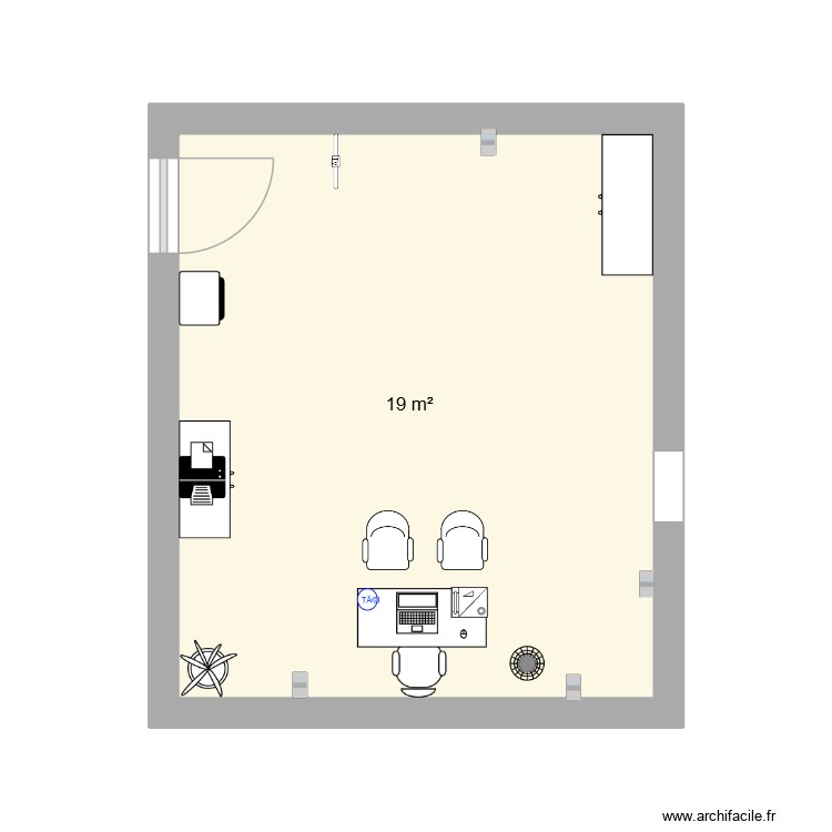 VUE DE HAUT. Plan de 0 pièce et 0 m2
