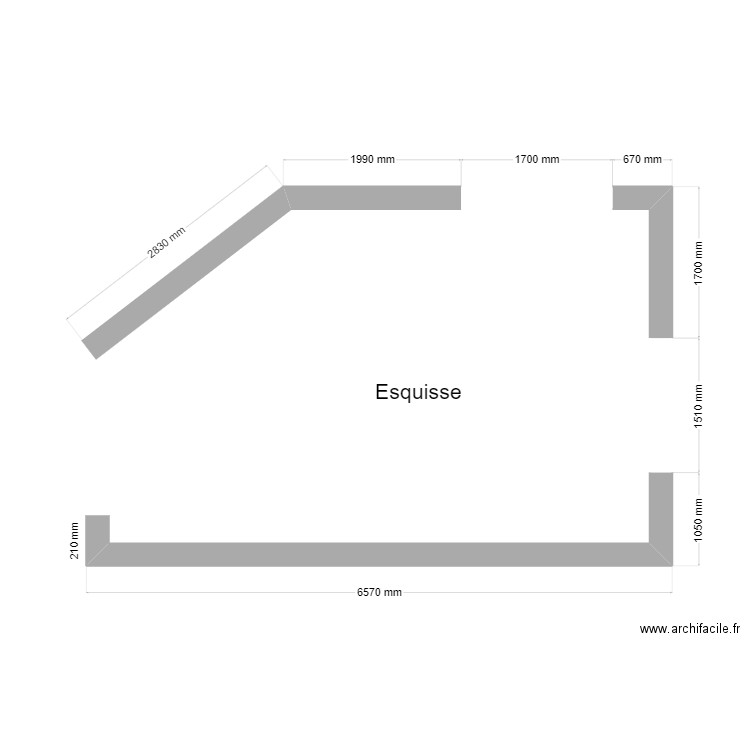 Plan Interior's Esquisse. Plan de 0 pièce et 0 m2