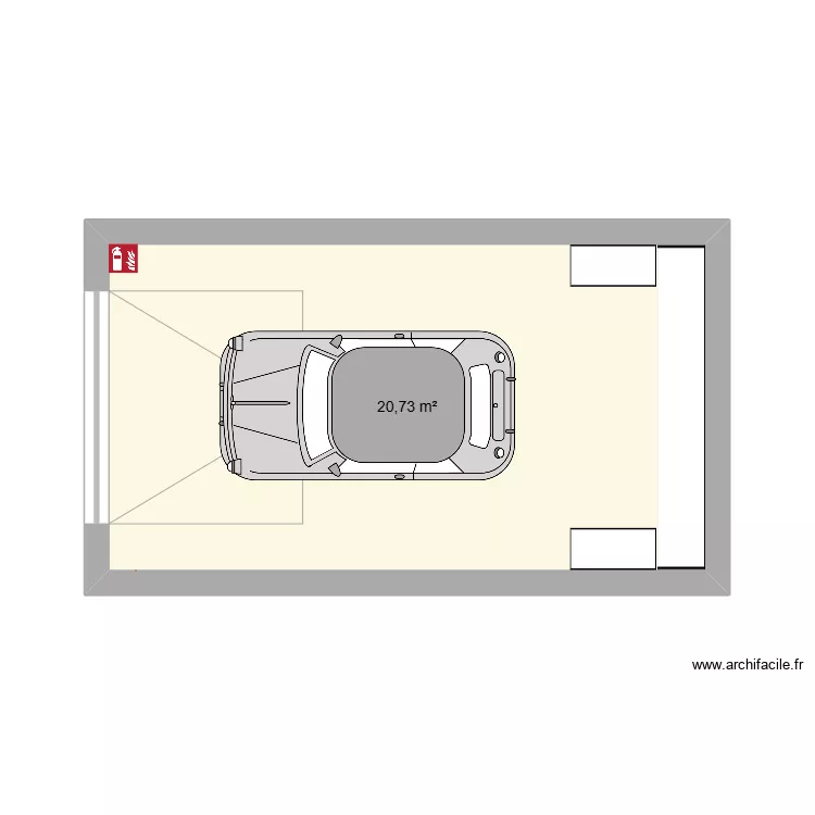 Garage rangemen. Plan de Garage rangemen. Plan de