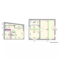paroisse etage 2 pi&egrave;ces amenagement