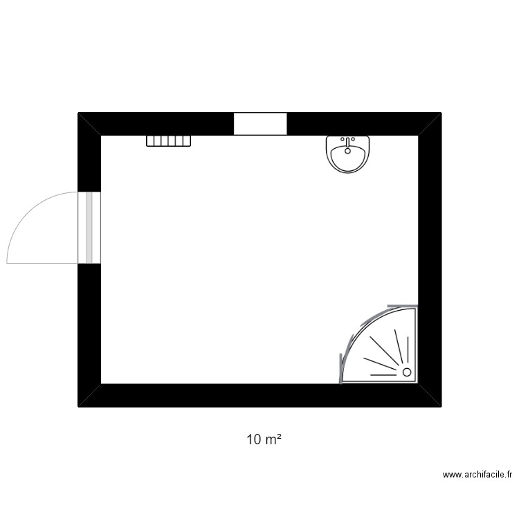 Salle de bain. Plan de 0 pièce et 0 m2