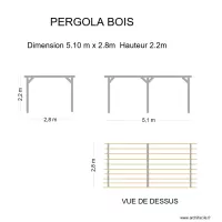PERGOLA  BOIS PISCINE V1