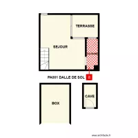 PLAN NIMES BARTHELEMY SOUS ETµAGE