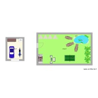 jardin et garage