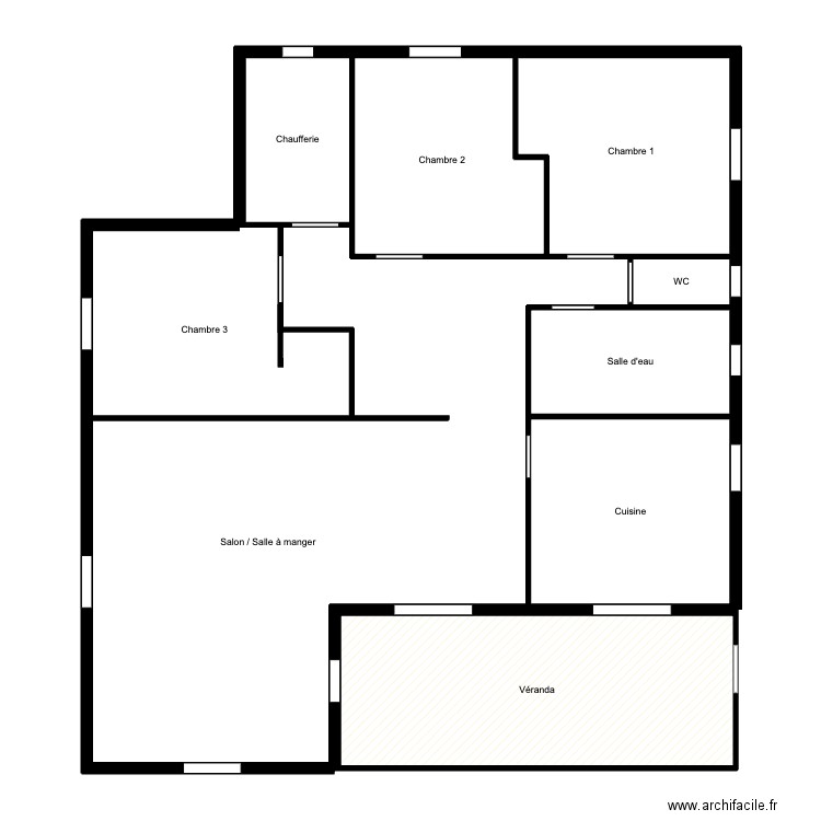 PIGASSOU - Maison. Plan de 9 pièces et 150 m2