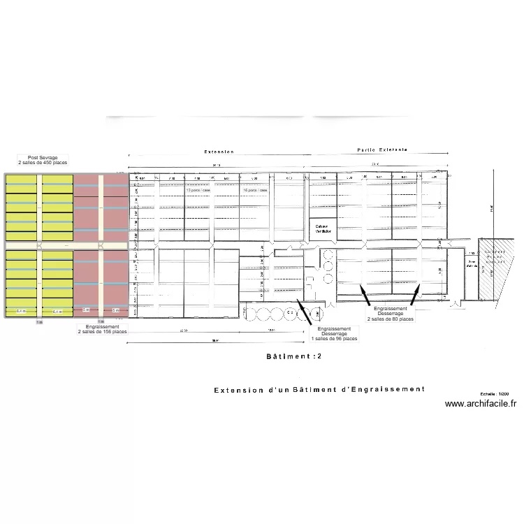 GAEC de la RIcorne PS-E. Plan de 