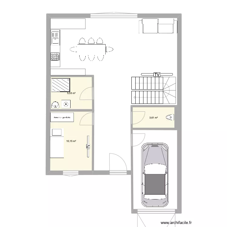 maison 1. Plan de 