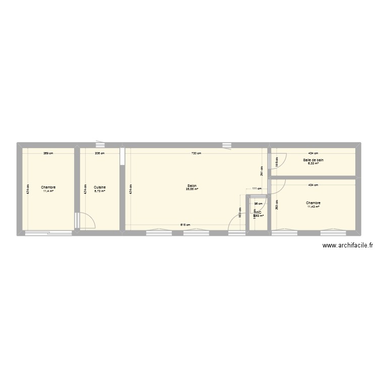 Arceau v1. Plan de 0 pièce et 0 m2