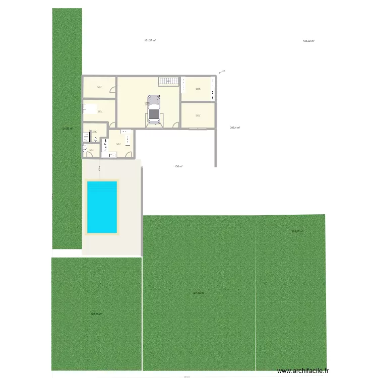Chiroubles U. Plan de 23 pièces et 362 m² Chiroubles U. Plan de 23 pièces et 362 m²