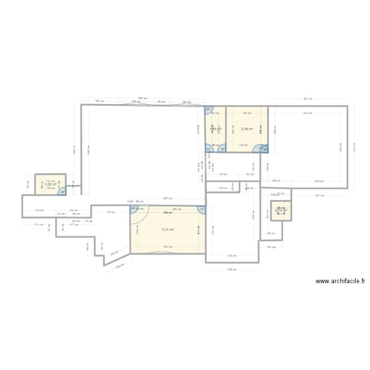 15 appartement croquis. Plan de 0 pièce et 0 m2