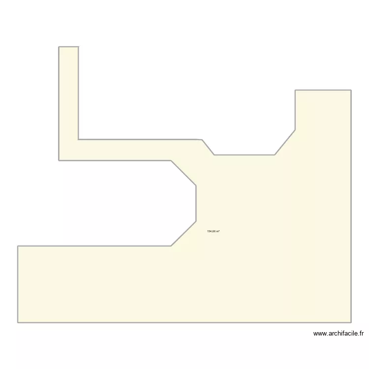 MELET. Plan de 1  et 155 m²