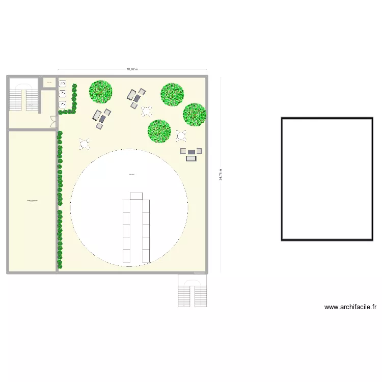Rooftop FG MONTELIMAR dome. Plan de 