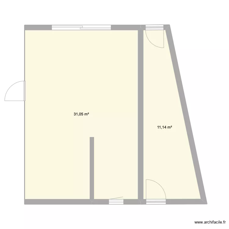 Extension Allinges. Plan de 